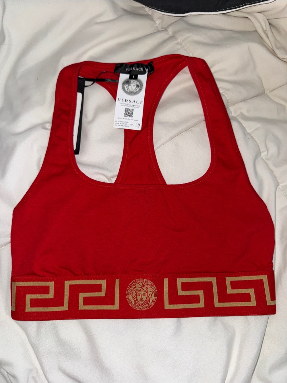 Versace Cotton Bra